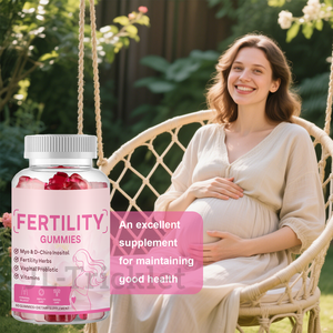 Julong OEM folati acido Gummies di fertilità ridurre la fatica gommoso donne naturali multivitaminici fertilità prenatale gummie vitaminiche - Product Image 1
