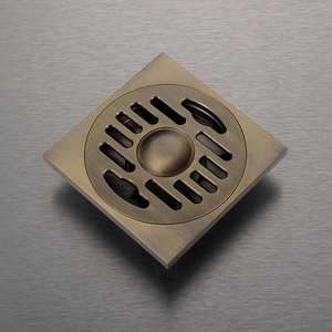 Joyhoo nhanh tốc độ dòng chảy vòi hoa sen chất lượng tốt Brass cống sàn Bìa vuông gạch chèn tầng drainer phụ kiện phòng tắm - Product Image 6