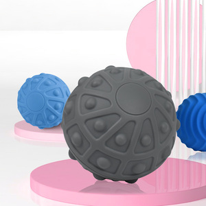 Boule à roulettes intelligente pour le yoga, thérapie par points des tissus profonds, vibromasseur pour le yoga à percussion, balle de massage - Product Image 1