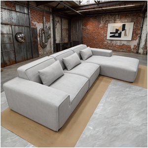 <span class=keywords><strong>โซฟา</strong></span>โมดูลาร์สามที่นั่งแบบเชนิลล์คุณภาพสูง ทันสมัย พร้อมระบบบีบอัดสุญญากาศและฟื้นฟูรูปทรงในหนึ่งวินาที เหมาะสำหรับใช้ในอพาร์ตเมนต์ - Product Image 2