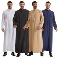 Kandura pour hommes musulmans de taille standard (S-XXXL) | Style arabe | Stock prêt | Pas de commandes personnalisées acceptées