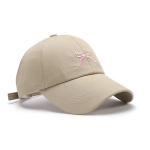 Sombrero <span class=keywords><strong>de</strong></span> copa deportivo para mujer <span class=keywords><strong>de</strong></span> alta calidad con bordado <span class=keywords><strong>de</strong></span> lazo y viseras <span class=keywords><strong>de</strong></span> <span class=keywords><strong>cola</strong></span> <span class=keywords><strong>de</strong></span> <span class=keywords><strong>caballo</strong></span> faltantes Sombrero vacío superior suave para uso al aire libre - Product Image 6