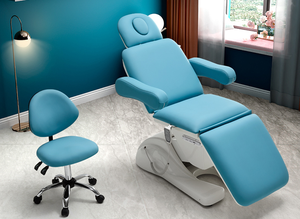 Fauteuil de Podologie Électrique à 3 Moteurs pour Salon de Beauté, Table de Traitement, Chaise de Massage, Lit Facial - Product Image 6