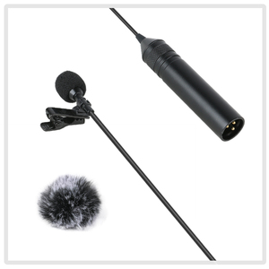 Micrófono Lavalier Omnidireccional de Condensador, 48V, Compatible con XLR de 3 Pines, Micrófono con Clip para Cuello, Micrófono para Cámara y Conferencias - Product Image 5