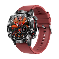 Moniteur de fréquence cardiaque TKYUAN ET482 Spo2 BT Call SOS ECG HRV AI BMI Sleep Tracker Sport IP67 Étanche 4G 1.43 pouces AMOLED Silicone
