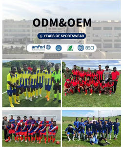 Nome personalizado logotipo respirável adultos futebol jersey secagem rápida verão 100% poliéster em branco camisas automatizado corte tecnologia - Product Image 5