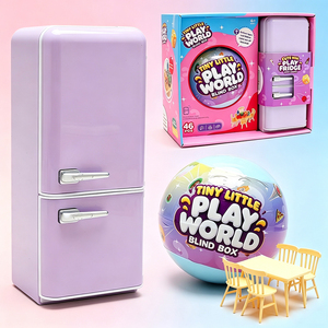 Mini Frigorifero Luminoso per Giochi di Ruolo con Sfera Misteriosa, Meraviglie Infantili, Divertenti Giocattoli Fai-da-Te, Set da Collezione Carino e Trendy - Product Image 5