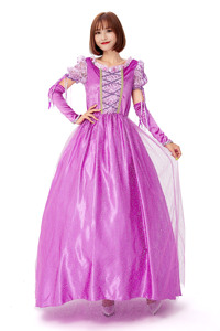 <span class=keywords><strong>Disfraz</strong></span> <span class=keywords><strong>de</strong></span> princesa <span class=keywords><strong>Rapunzel</strong></span> para mujer, traje <span class=keywords><strong>de</strong></span> talla grande - Product Image 3