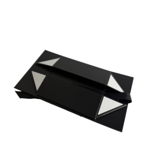 Premium Custom Art Paper Gift Box <b>Magnetic</b> Closure Flip Printing Foldable Boxes Handle Ribbon for Wig Clothing Portable - Product Image 3