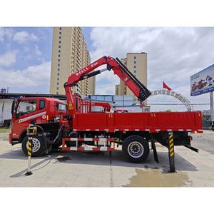 Nouveau modèle de camion grue Dongfeng DV3 4x2, grue à flèche articulée à 5 sections de 10 tonnes, vente directe sur site - Product Image 6