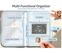 Sac de documents pour bébé, organiseur de documents de voyage imperméable, couverture de carnet de maternité pour bébés, cadeaux pour bébés