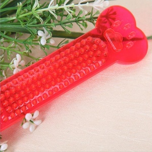 Juguetes de PVC para Perros al por Mayor, Juguetes Anti-Mordidas para Limpiar los Dientes Molares, Juguetes de Hueso Plano - Product Image 4