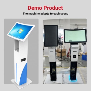 Kiosco de Autoservicio con Pantalla Curva de 23.6'' y Cámara Facial, Opción de Pago en Efectivo/Sin Efectivo, Pantalla Táctil para Salas Bancarias - Product Image 4