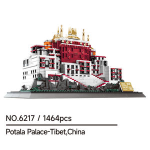 Wange 6217 Tibet Potala Palace China Creative Block Bricks Model Kids Assemble Educational Plastic Building Block <b>Toy</b> Set Gift - Product Image 6