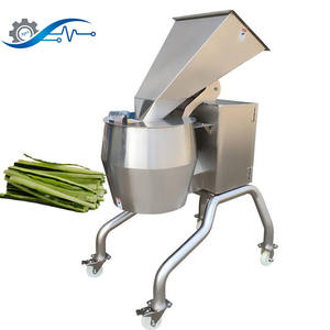Hoge snelheid automatische bananen- en appelsnijmachine, golfvormige frietsnijmachine, knoflook snij- en raspmachine - Product Image 6