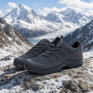 Zapatos de Senderismo de Corte Bajo para Hombre, Transpirables, de Malla Completa, Ligeros, con Suela de Goma Antideslizante para Montaña y Desierto - Product Image 3