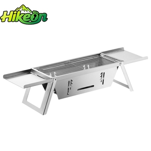 Nueva Parrilla Portátil Ligera Plegable de Acero Inoxidable para Exteriores con Rejilla de Cocción Reforzada - Product Image 1