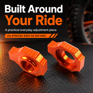 Tendeur de chaîne arrière pour moto 20mm 22mm pour KTM EXC EXCF SX <span class=keywords><strong>SXF</strong></span> MXC 125 200 <span class=keywords><strong>250</strong></span> 300 380 400 450 520 525 - Product Image 2