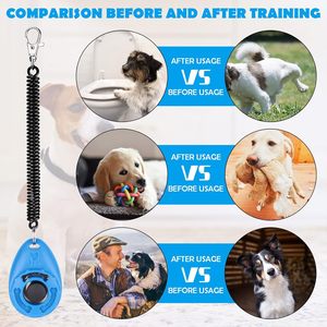 Pet Green <strong>Dog</strong> Finger Whistle <strong>Training</strong> <strong>Clicker</strong> with Wrist Strap Wholesale for Behavioral <strong>Training</strong> <strong>Dogs</strong> Cats Birds Horses