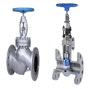 วาล์วควบคุมแบบแมนนวลสำหรับน้ำอุณหภูมิสูง ผลิตจากเหล็กกล้าไร้สนิม ASTM A351 CF8  แบบ Globe  รองรับการปรับแต่งตามความต้องการของ OEM - Product Image 2