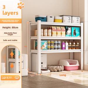 Support de rangement souterrain multifonctionnel pour la maison Support de rangement pour robot balayeur au-dessus du support de balayage - Product Image 3