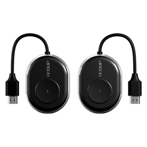 EDUP สาย HD-MI <span class=keywords><strong>4K</strong></span> ระยะไกล, ตัวขยายสวิตช์ HD-MI 1080P <span class=keywords><strong>60Hz</strong></span> ส่งสัญญาณและรับสัญญาณ HD-MI ไร้สาย - Product Image 1