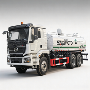 Camión Cisterna de Agua SHACMAN 6X4 de 15000L para Limpieza de Carreteras y Saneamiento Urbano - Product Image 1