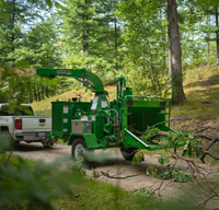 Broyeur à bois de qualité industrielle, déchiqueteur à tambour haute capacité pour la production de copeaux de bois pour centrales biomasse
