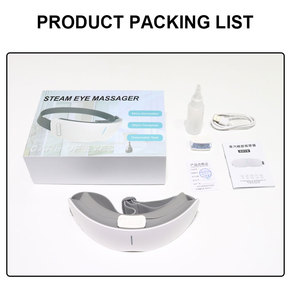 2023 New Âm Nhạc Nền Có Thể Sạc Lại Hàn Quốc Phong Cách Hơi Nước Mắt Massager Massage Cụ Với Sưởi Ấm - Product Image 6