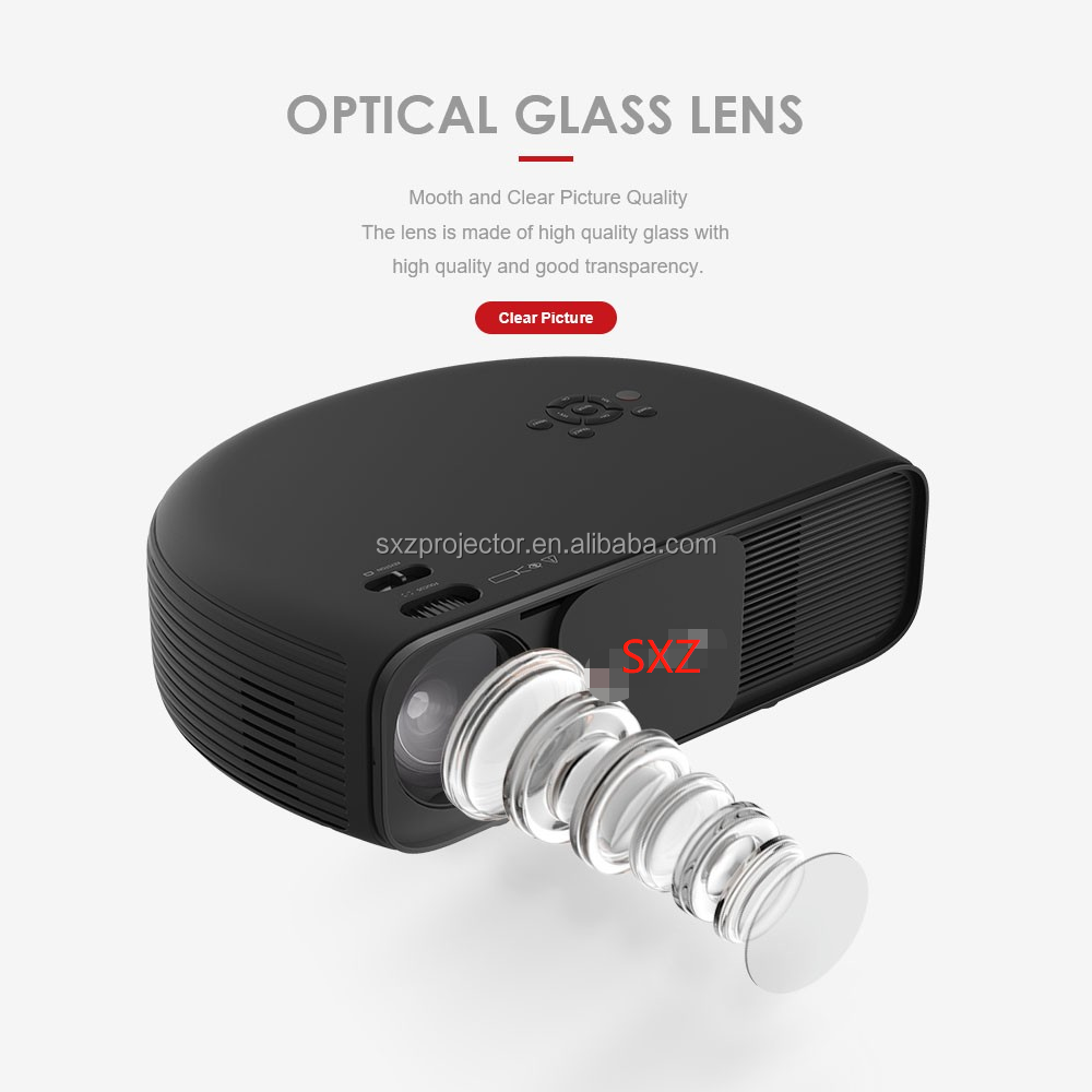 LCDプロジェクター フルHD Full Hd 1080p Portable Mini Projector For Business & Education