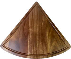 Cá nhân tam giác xoay mở pho mát <span class=keywords><strong>Board</strong></span> Tabletop Keo Gỗ charcuterie bảng với Knife Set - Product Image 4