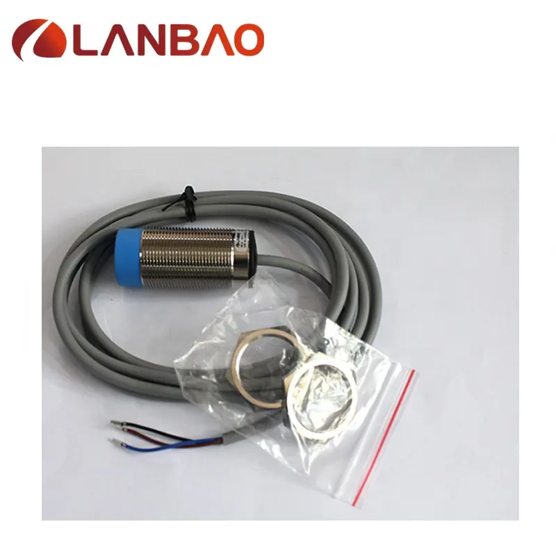 Lanbao 22 milímetros Indutivo Cilíndrico Sensor de Proximidade de Longo Alcance M30 Indutância Tipo Interruptor Do Sensor Sensor de Posição