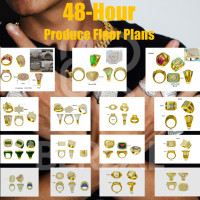 Usine personnalisée Moissanite diamant Hip Hop bague étoile luxe bijoux fins 925 argent VVS glacé lettre Logo Lion bague hommes