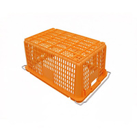Paniers en plastique empilables robustes pour la pêche en mer, la récolte de crabes, le transport/stockage