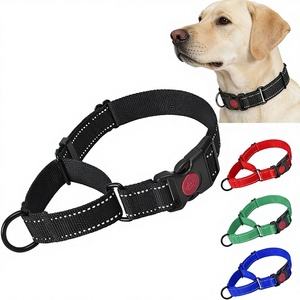 Collier pour chien de taille moyenne et grande en polyester réfléchissant, directement de l'usine, pour Golden Retriever et <span class=keywords><strong>Labrador</strong></span> - Product Image 3