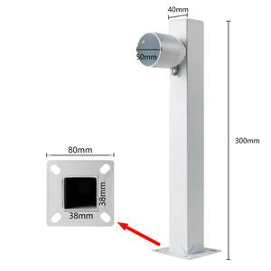 Phổ <span class=keywords><strong>Bracket</strong></span> tường máy ảnh núi có thể điều chỉnh Trần cài đặt cho CCTV surveilanced máy ảnh - Product Image 6