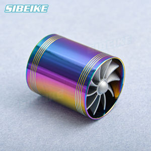 ユニバーサルダブルスーパーチャージャーターボネーターターボチャージャーエアインテーク燃料セーバーファンネオクロームエアインテーク燃料セーバーファン - Product Image 3