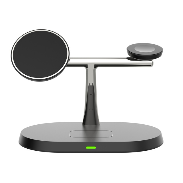 OEM ODM Cross-border 3-in-1 Wireless Charger Z-10 for & for Mobile Phones Desktop Stand with 15W Magnetic Fast Charging