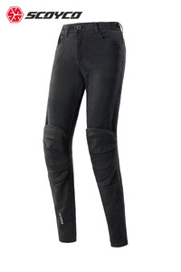 SCOYCO Offre Spéciale noir loisirs femmes moto pantalon Moto <span class=keywords><strong>Motocross</strong></span> tout-terrain moto équitation jean - Product Image 3