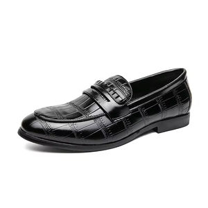 Zapatos Oxford de Piel Genuina para Hombre, Estilo Nuevo, Transpirables, con Cordones, Diseño Antideslizante Evergreen, Suela Suave, para Todas las Temporadas - Product Image 3