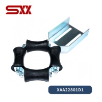   Xizi  Guide de chaîne de compensation d'ascenseur XAA22801D1 Dispositif anti-oscillation Ensemble de rouleaux à roue noire Pièce de rechange