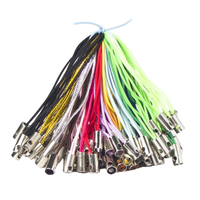 Custom Enkele Ring Kreeft Gesp Aluminium Lanyard Flexibele Sleutelhanger Accessoires Voor Telefoon Tas En Sieraden Verkrijgbaar In Verschillende Kleuren