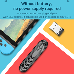 Adaptador inalámbrico USB/Tipo C HG <span class=keywords><strong>2022</strong></span>, Bluetooth para receptor de interruptores para PS4, convertidor de consola para PC - Product Image 5