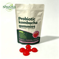 Gummies de kombucha probiotiques pour la santé, fourniture directe d'usine OEM