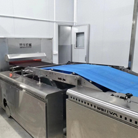 Machine automatique de fabrication de biscuits, équipement de production de biscuits entièrement automatisé à haute efficacité, nouvelle génération, à base de farine, contrôlée par PLC