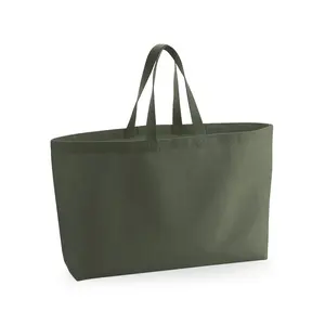 Sac fourre-tout en toile surdimensionné, merchandising personnalisé - Product Image 4