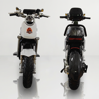 Moto électrique intelligente NFC 1200W 72V 20AH, cyclomoteur électrique avec freins à disque avant et arrière, vitesse élevée 50 km/h, deux-roues électrique