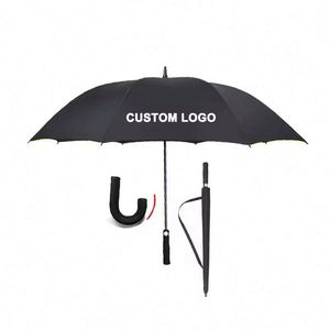 Fournisseurs Fabricants Vente en Gros Parapluie de Golf de Luxe de 27 Pouces, Grand, Coupe-Vent, avec Impression de Logo - Product Image 6