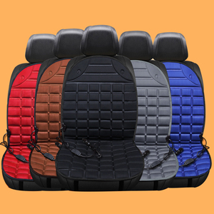 Tappetino riscaldante per seggiolino anteriore sportivo DC12V coprisedile riscaldato decorazione auto in cotone/copertura di modifica - Product Image 2