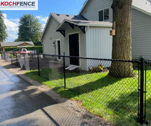 Giá Rẻ Giá PVC Tráng Hàng Rào Kim Loại Dây Lưới Bảng Điều Chỉnh Mạ Kẽm Chuỗi Liên Kết Dây Hàng Rào Từ Koch Thương Hiệu - Product Image 5